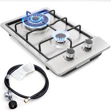 Gas Stove Top 2 Burner